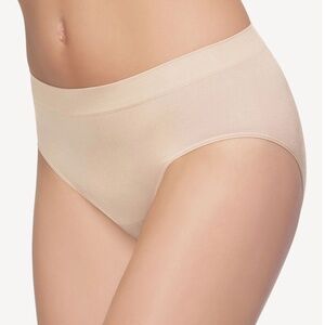 NEW Wacoal B-Smooth Seamless Full Coverage Brief Panty 838175 Nude NN (Beige)